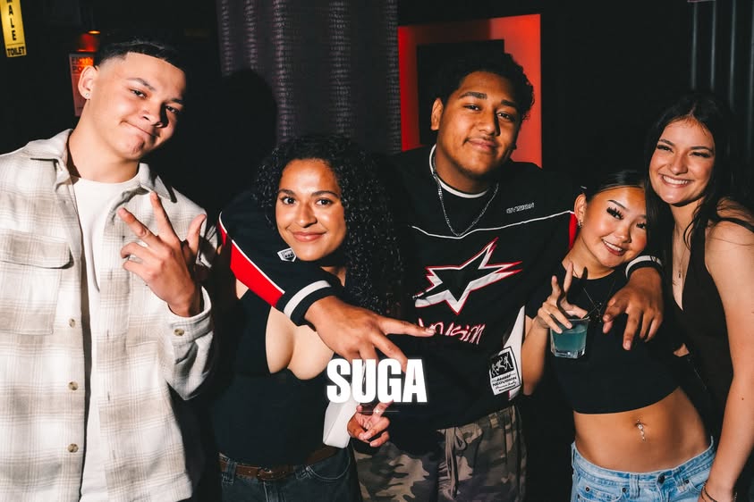 Friends together at SUGA